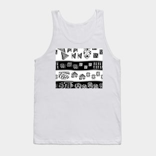 Egyptian and african mud cloth Tank Top